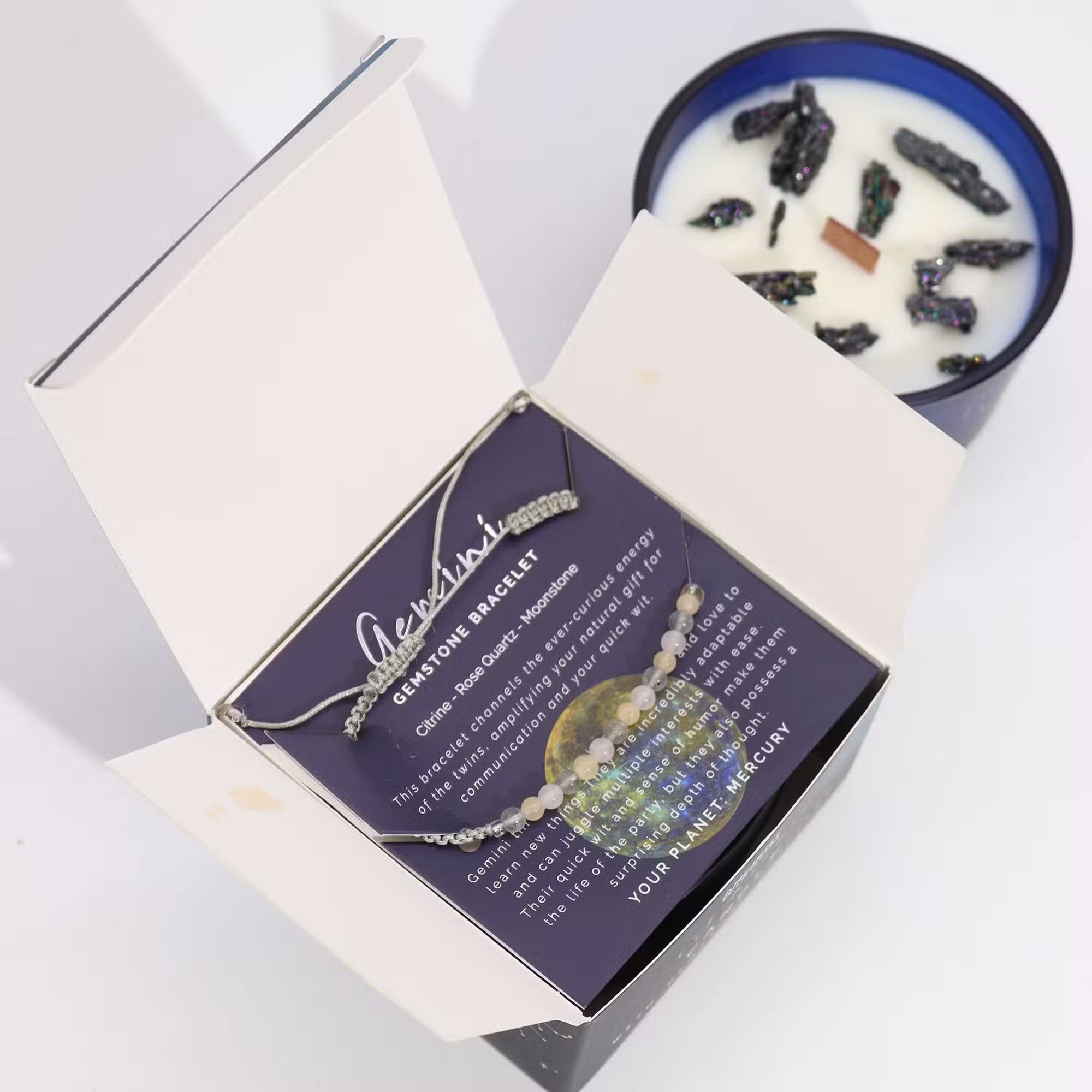 BOUGIE GÉMEAUX - Fruité & lumineux